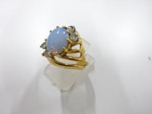 アンティーク　オパール　指輪(12号)